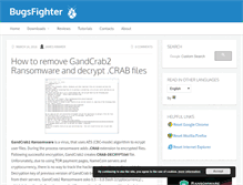 Tablet Screenshot of bugsfighter.com